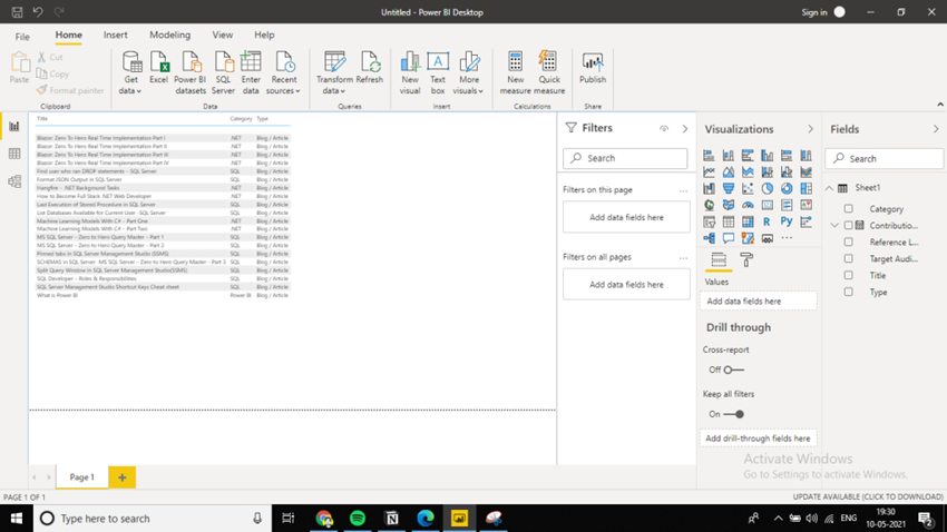 Connect Power BI With Different Data Sources